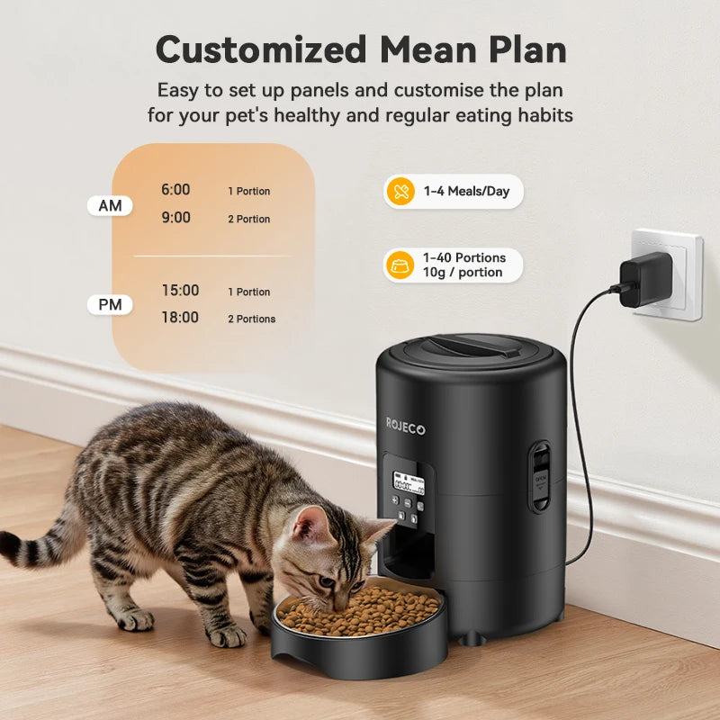 SmartFeed 2L™ – Automatic Pet Feeder for Cats & Dogs
