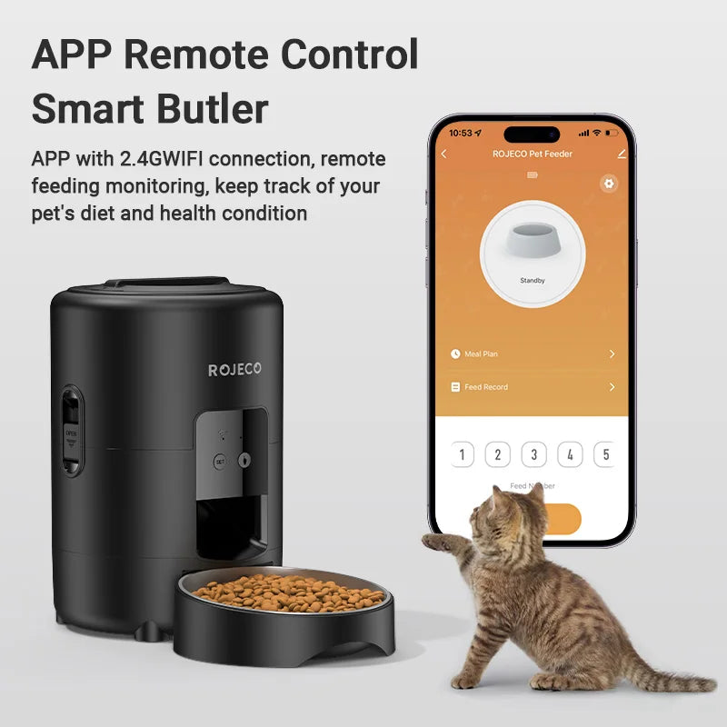 SmartFeed 2L™ – Automatic Pet Feeder for Cats & Dogs